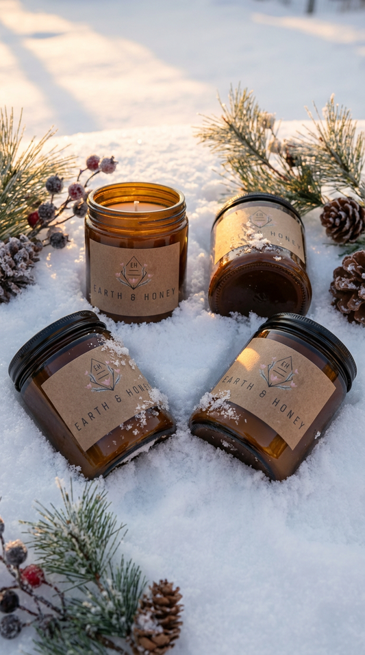 Deep Winter Calm - Candle Set